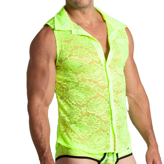 Paradise Yellow Shirt by Gigo Underwear