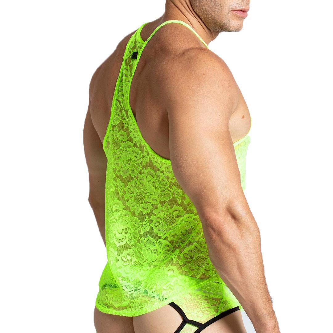 PARADISE YELLOW TANK - Gigo Underwear & MensWear
