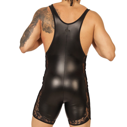 PASSIONE BLACK BODY - Men's Fetish Bodywear with Sexy Details