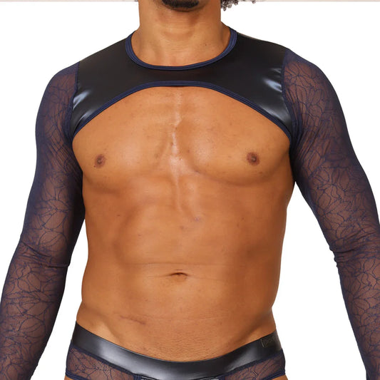 Passione Blue Harness by Gigo Underwear