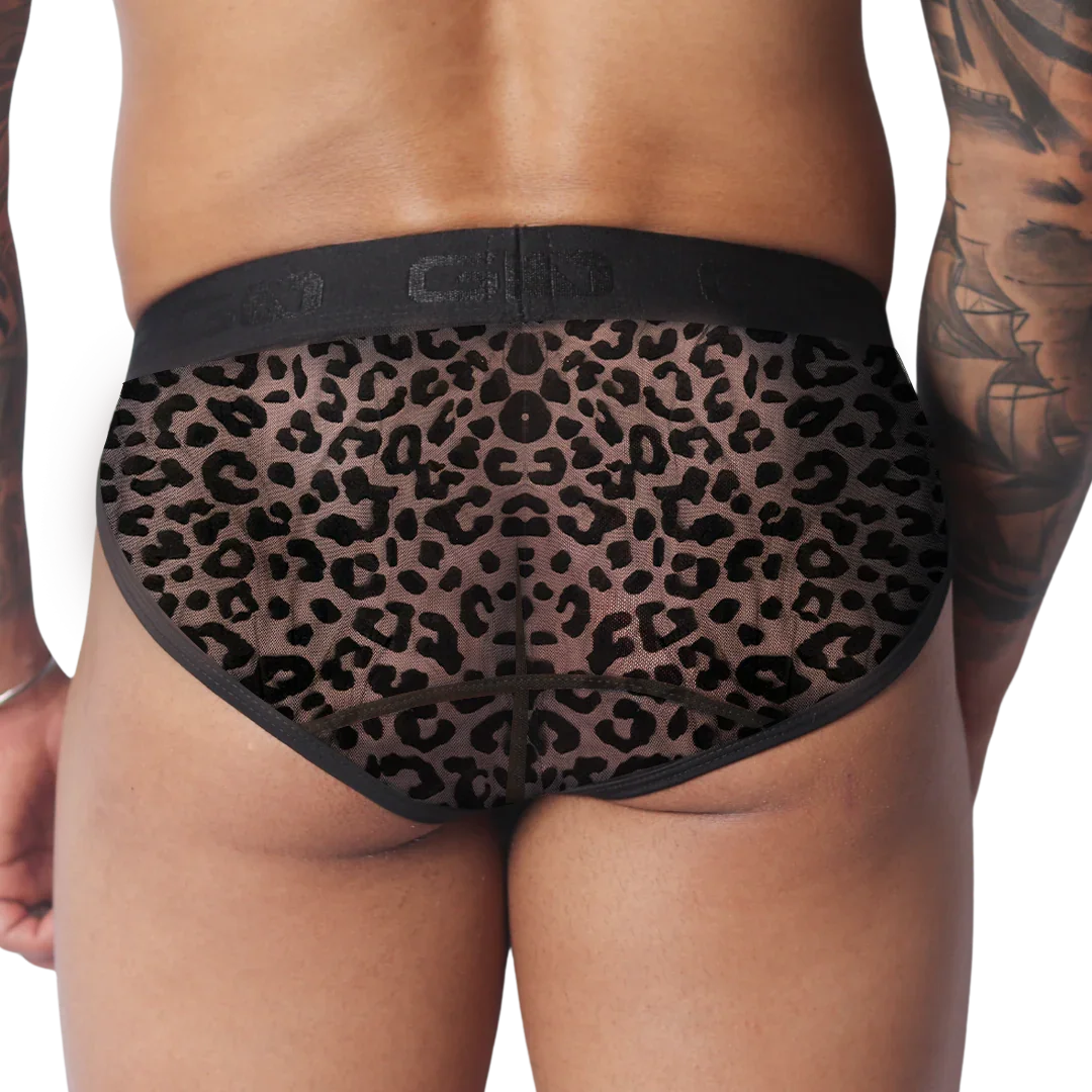 Plush Brief back view by Gigo Underwear