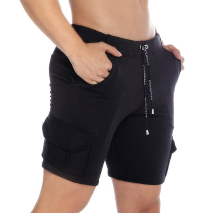 POCKET BLACK SHORT - Gigo Underwear & MensWear