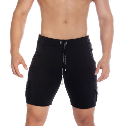 POCKET BLACK SHORT - Gigo Underwear & MensWear