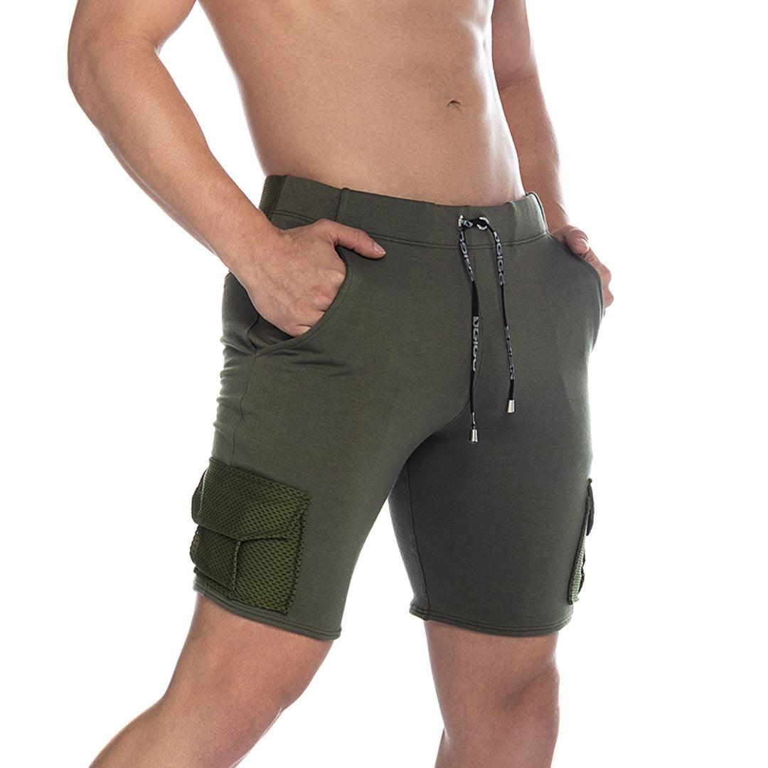 POCKET GREEN SHORT - Gigo Underwear & MensWear
