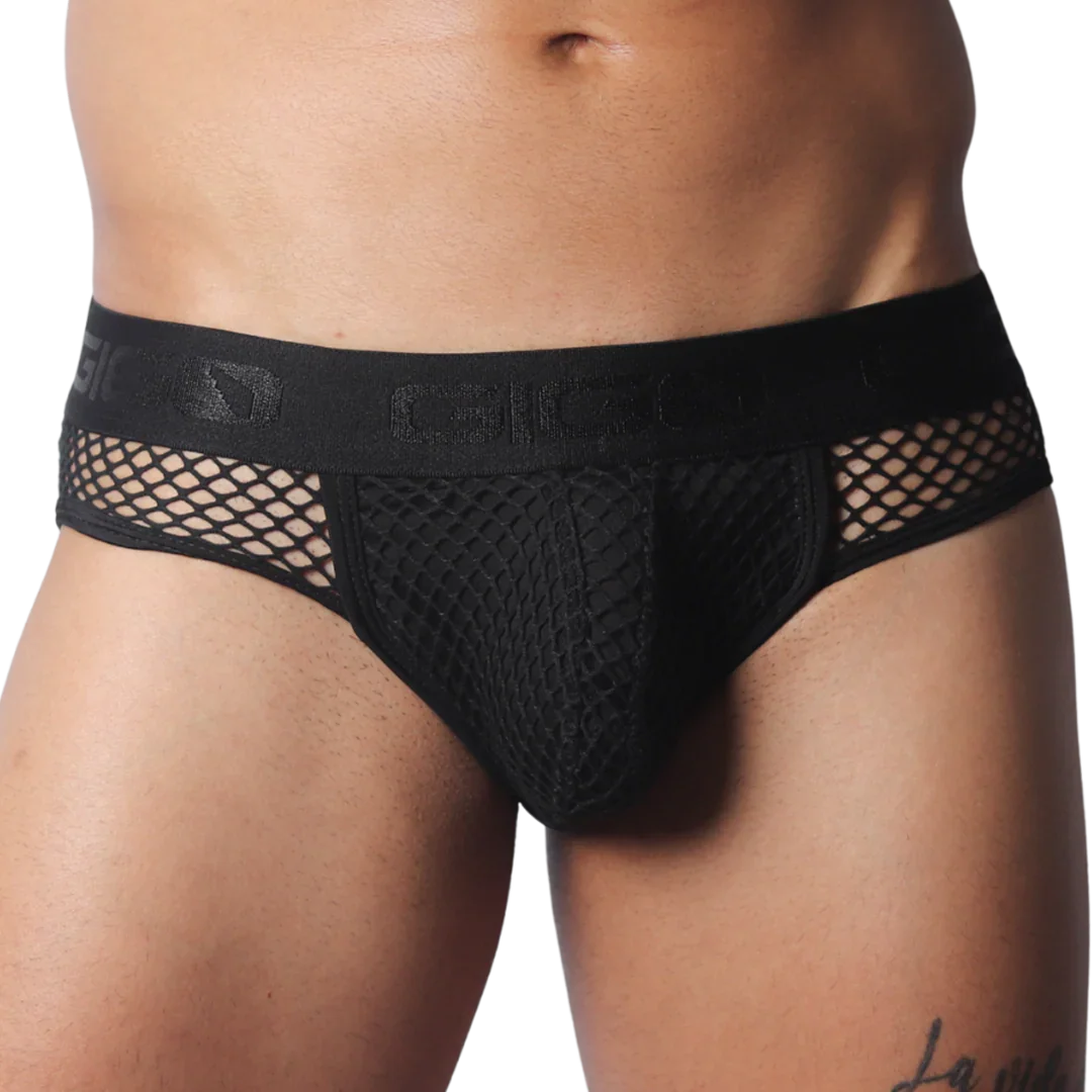 Provocative Black Brief by Gigo Underwear