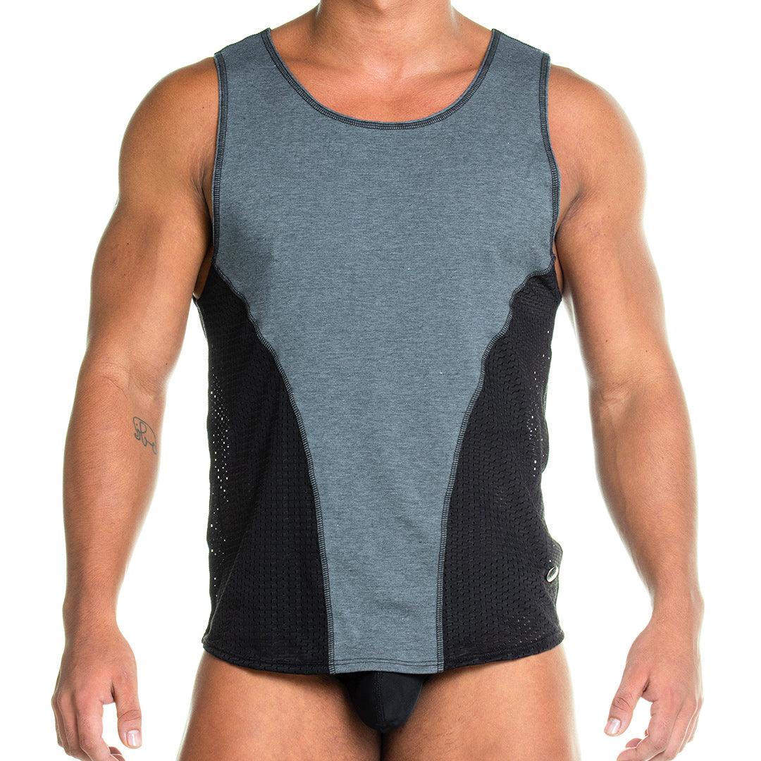 PRUDENCE BLACK TANK - Gigo Underwear & MensWear