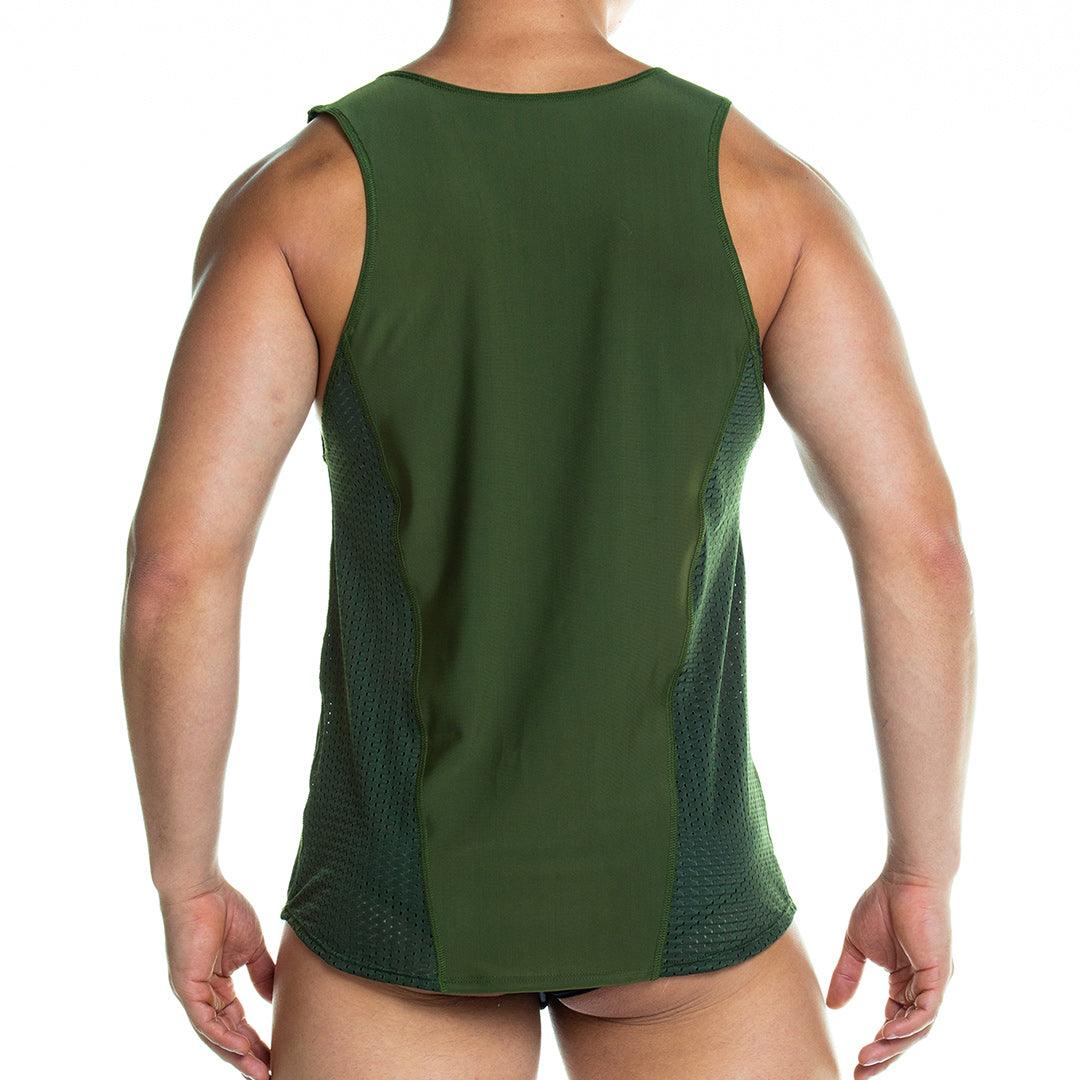 PRUDENCE GREEN TANK - Gigo Underwear & MensWear