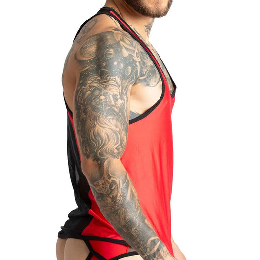 PURITY RED TANK - Gigo Underwear & MensWear