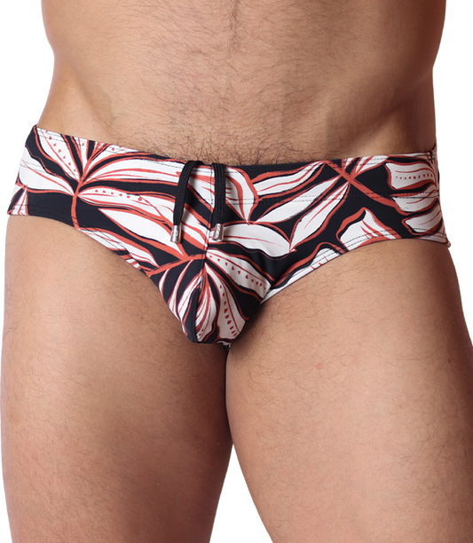 Prisma Black Swim Brief by Gigo Underwear