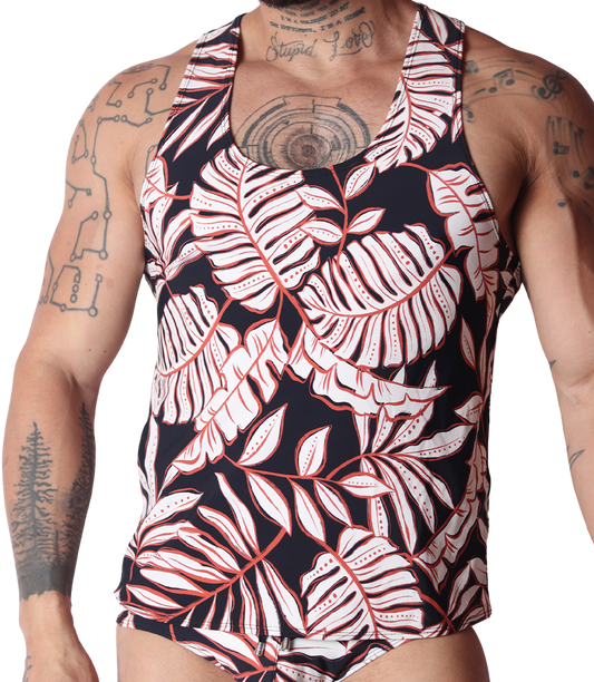 Prisma Black Tank by Gigo Underwear