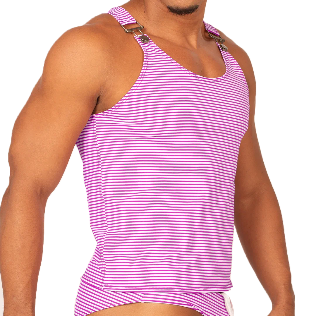 Rank Purple Tank by Gigo Underwear