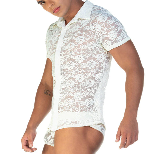 Redemotion Beige Shirt by Gigo Underwear