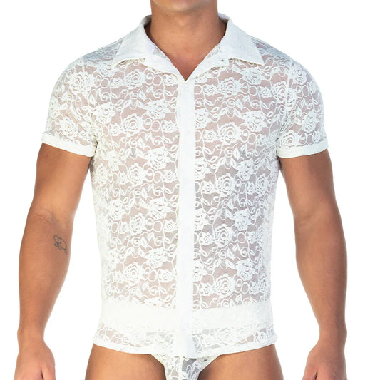 Redemotion Beige Shirt front view by Gigo Underwear