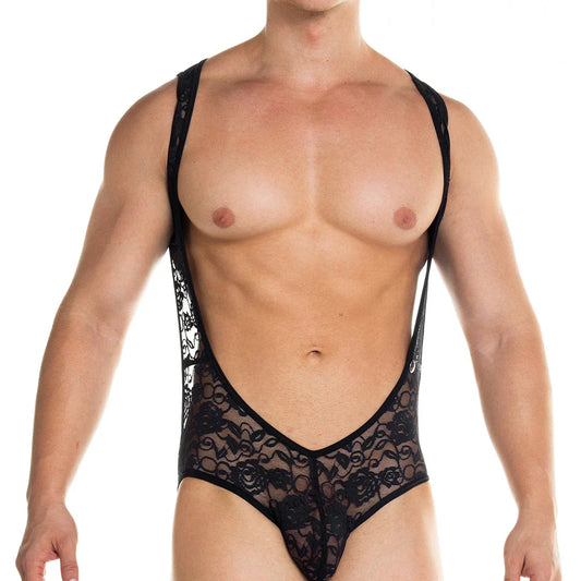 Redemotion Black Body front view by Gigo Underwear