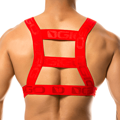 RESISTLESS RED HARNESS - Gigo Underwear & MensWear