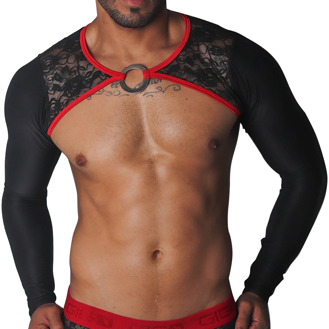 Romantic Black Harness by Gigo Underwear