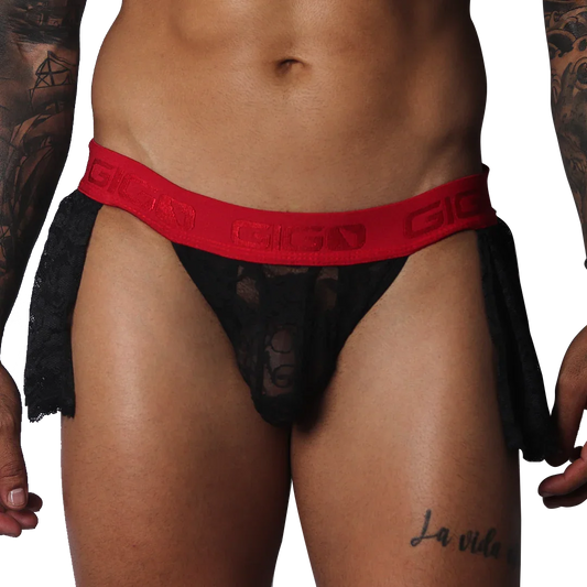 Romantic Black Skirt by Gigo Underwear