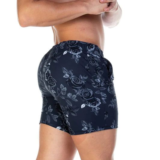 Rose Black Beachwear by Gigo Underwear