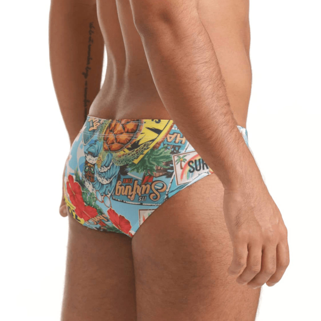 SEVENTIES SWIM BRIEF - Gigo Underwear & MensWear