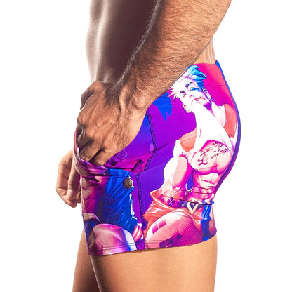 Sexy Men Beachwear front view by Gigo Underwear
