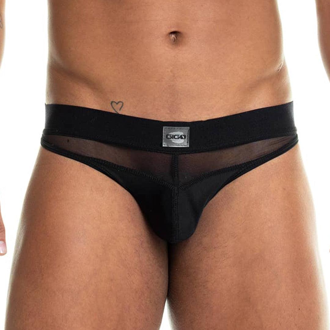 SKIN BLACK BRIEF - Gigo Underwear & MensWear