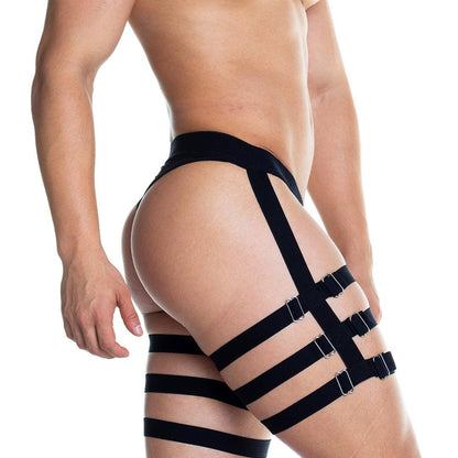 SKIN BLACK GELBERT BELT - Gigo Underwear & MensWear