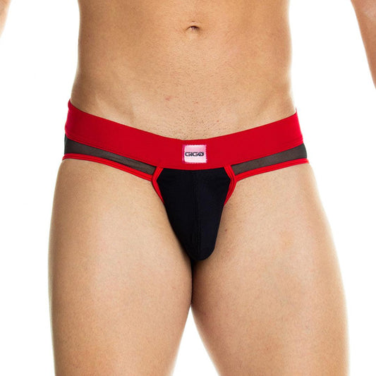 SKIN RED BRIEF JOCKSTRAP - Gigo Underwear & MensWear