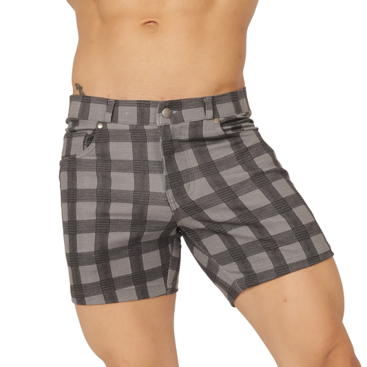 Social Gray Short by Gigo Underwear
