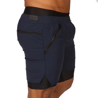 SPORTY BLUE SHORT - Men's Fetish Bodywear with Sexy Details
