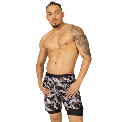 SPORTY CAMOUFLAGE SHORT - Gigo Underwear New Collection