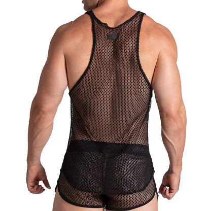 Striking Tank front view by Gigo Underwear