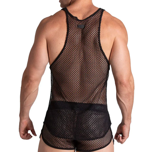 Striking Tank front view by Gigo Underwear