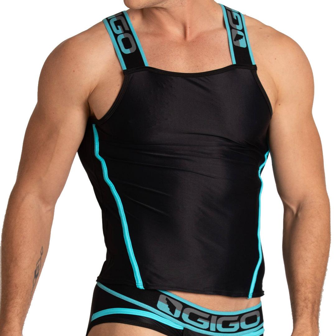 STYLE BLACK TANK - Gigo Underwear & MensWear
