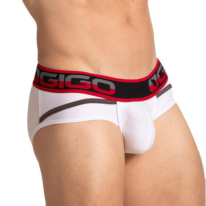 STYLE WHITE BRIEF - Gigo Underwear & MensWear