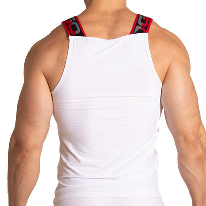 STYLE WHITE TANK - Gigo Underwear & MensWear