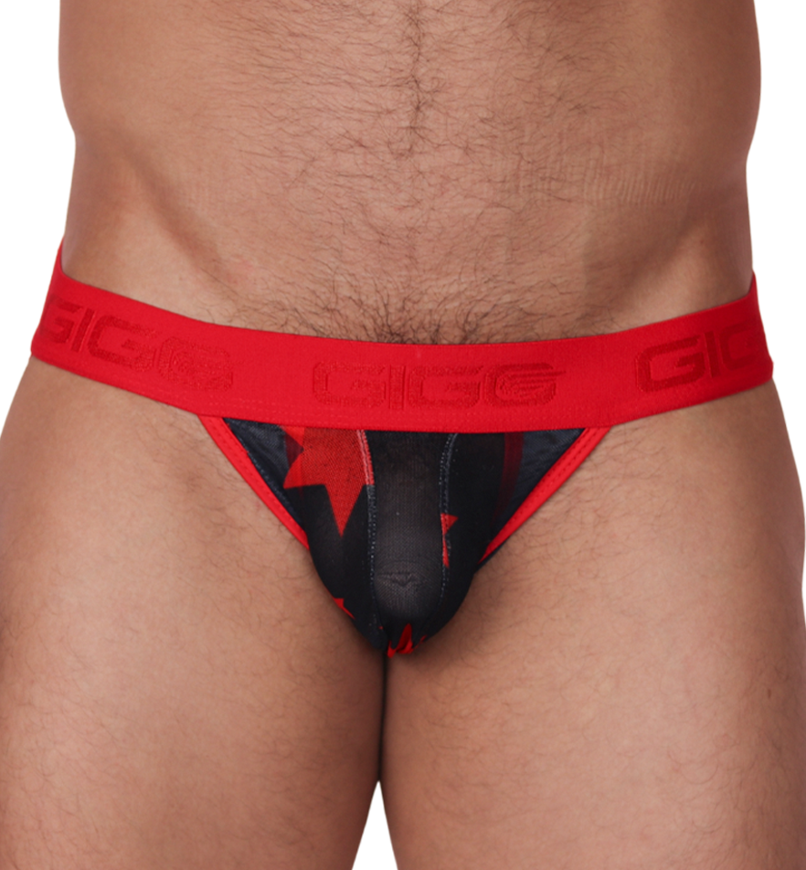 Star Red Jockstrap by Gigo Underwear