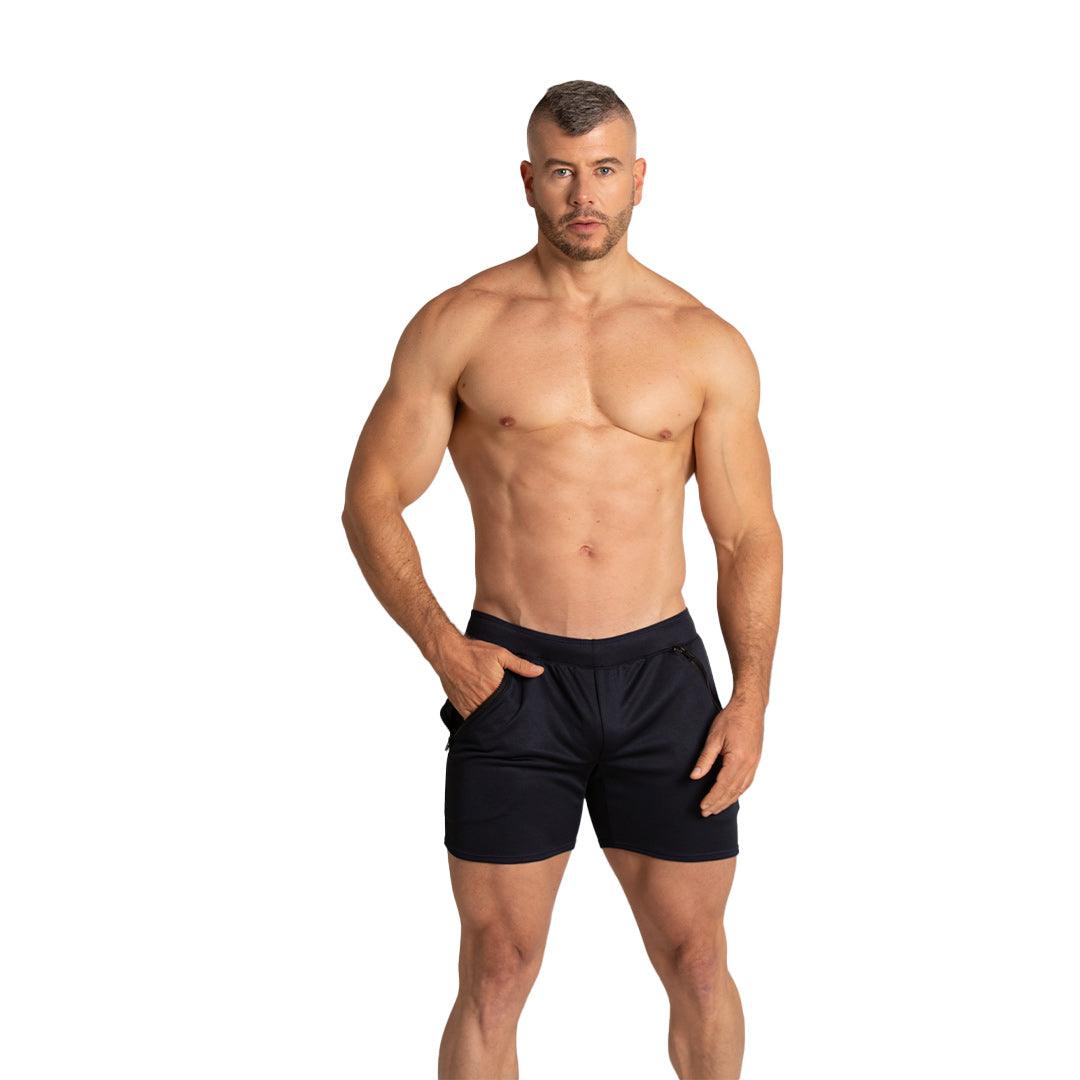 TRAINING BLUE SHORT - Gigo Underwear & MensWear