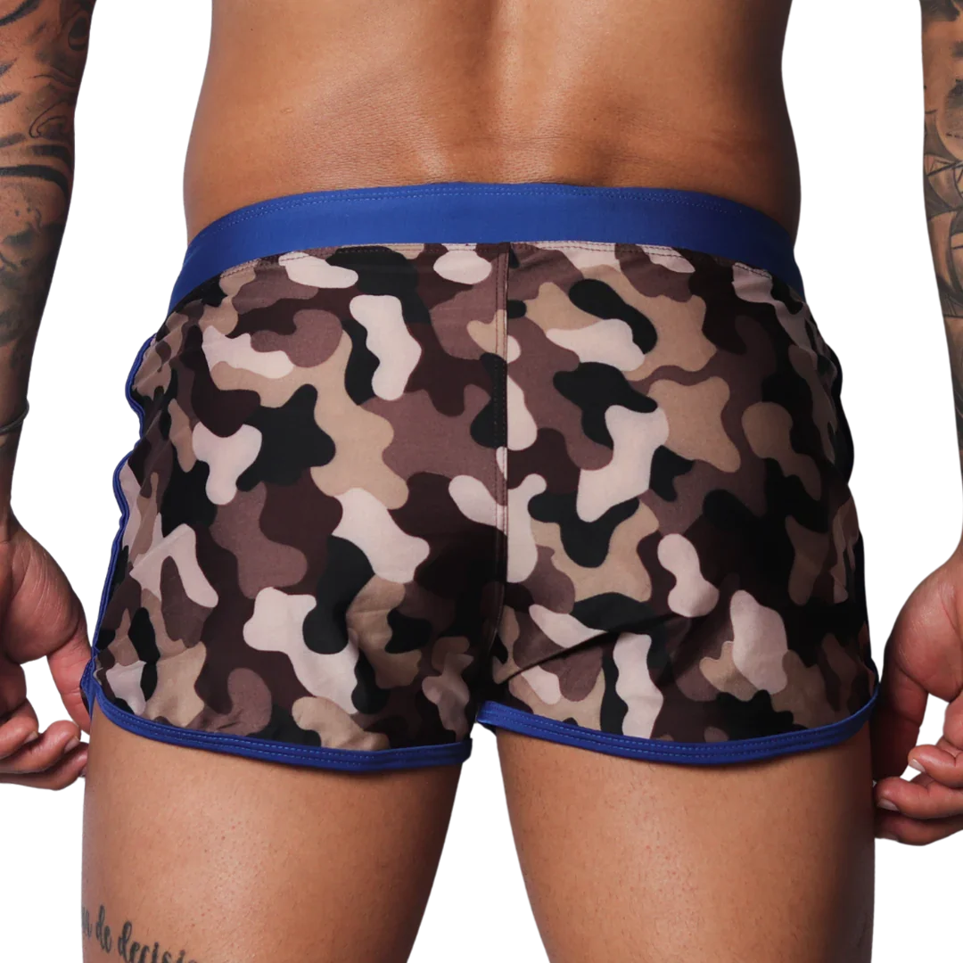 Trend Blue Beachwear back view by Gigo Underwear