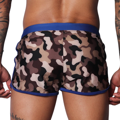 Trend Blue Beachwear back view by Gigo Underwear