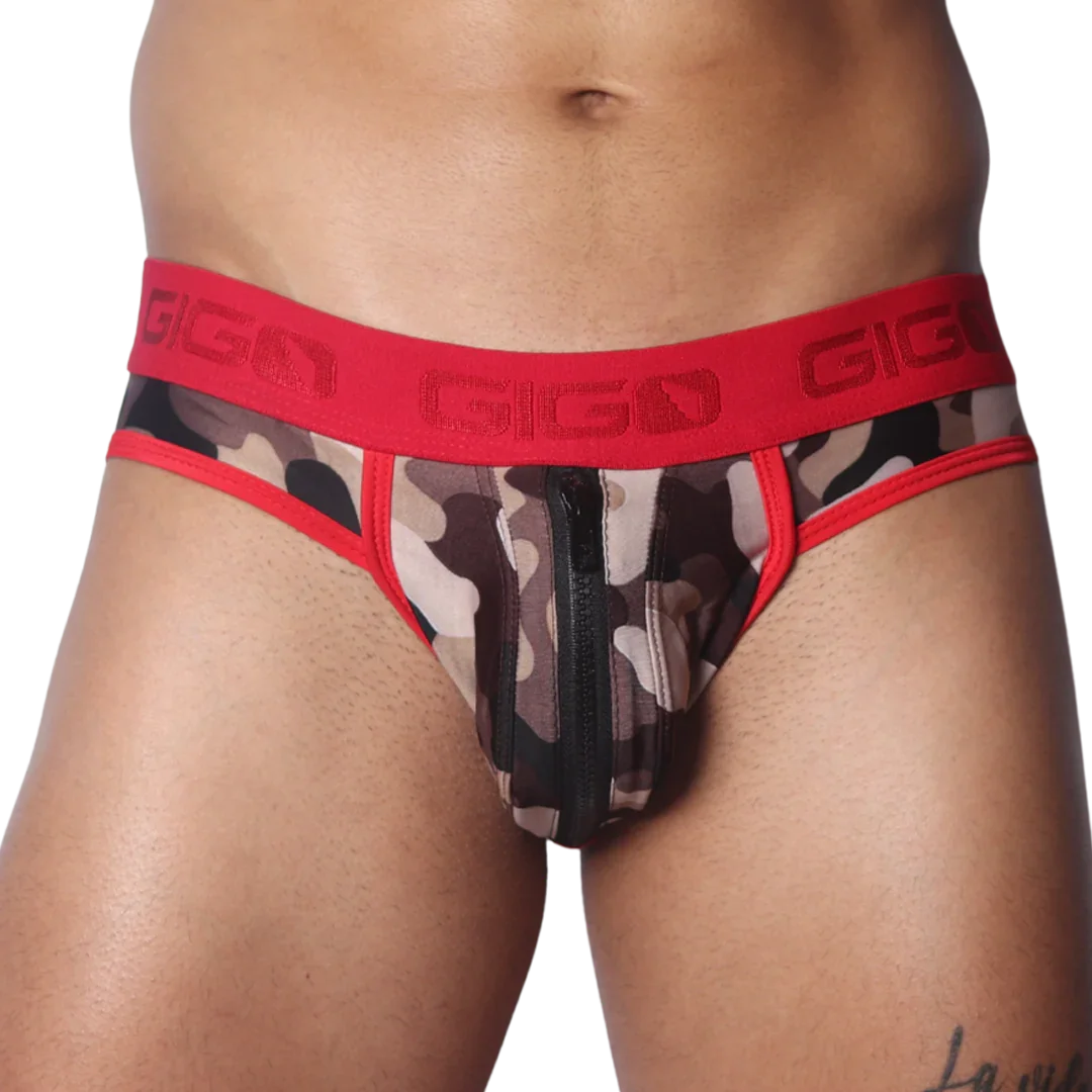 Trend Red Brief Jock by Gigo Underwear