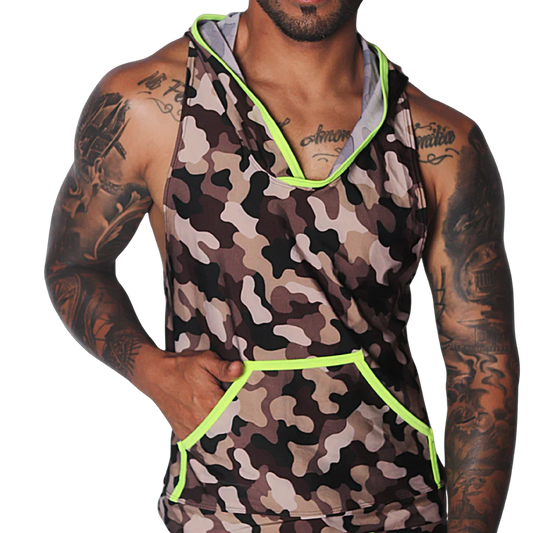 Trend Yellow Hoody Tshirt by Gigo Underwear