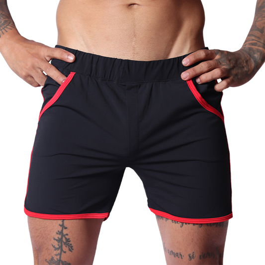 Typer Black Shorts by Gigo Underwear