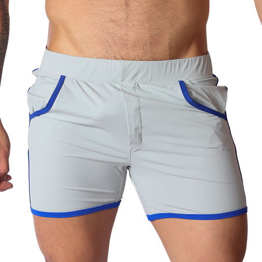 Typer Gray Shorts by Gigo Underwear