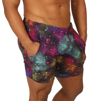 UNIVERSE BEACHWEAR - Bold Men's Brief with Contrasting Waistband