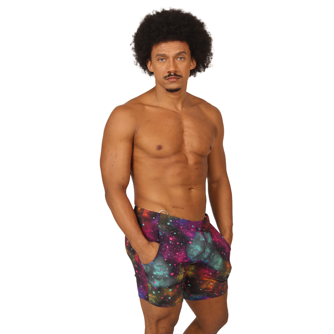 UNIVERSE BEACHWEAR - Bold Men's Brief with Contrasting Waistband