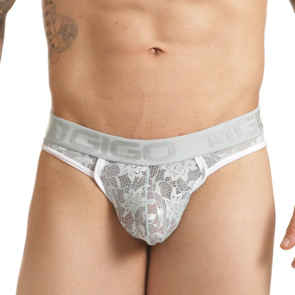Vibrant Blue Brief Gstring by Gigo Underwear