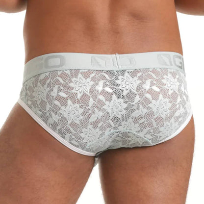 Vibrant Blue Brief back view by Gigo Underwear