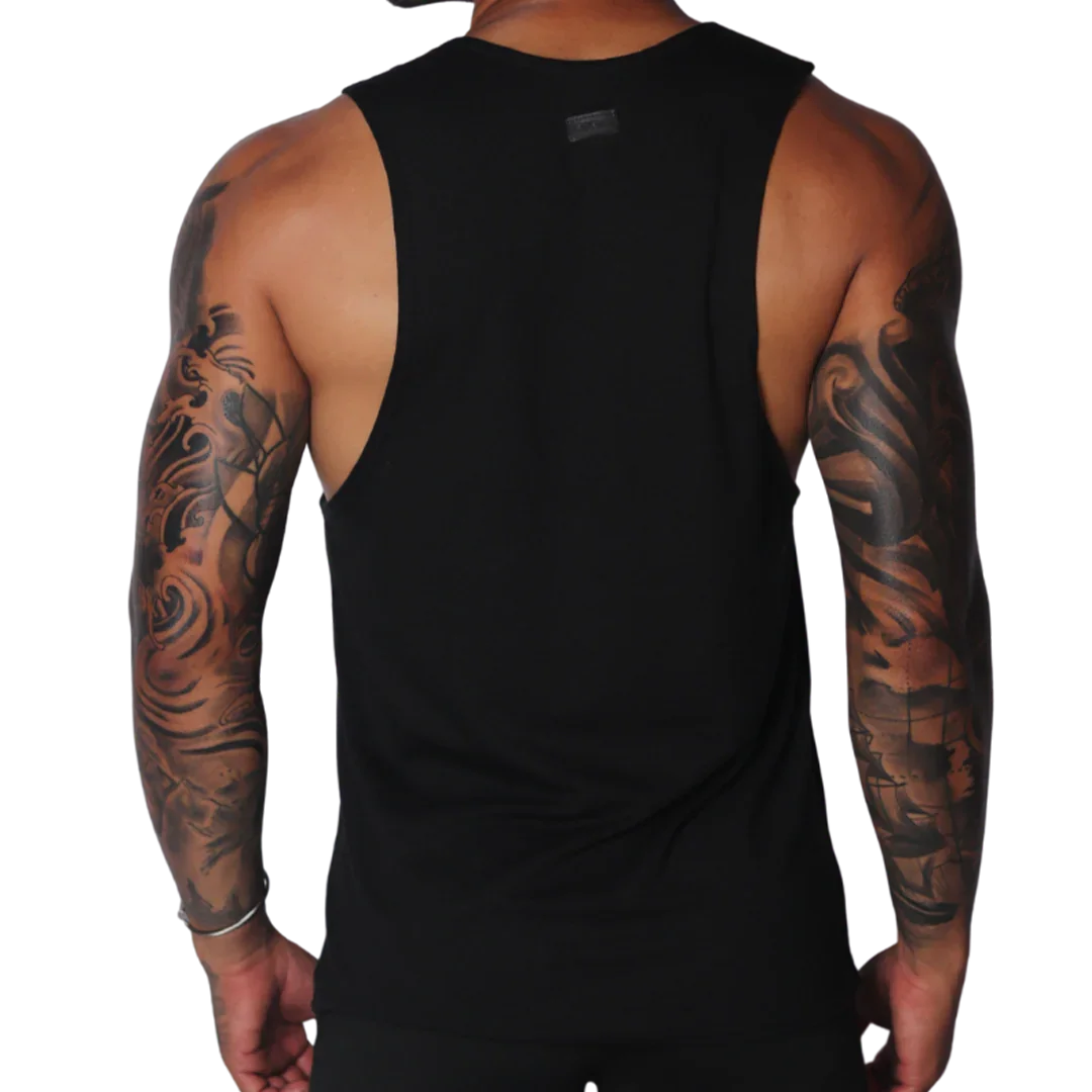 Vintage Tank back view by Gigo Underwear